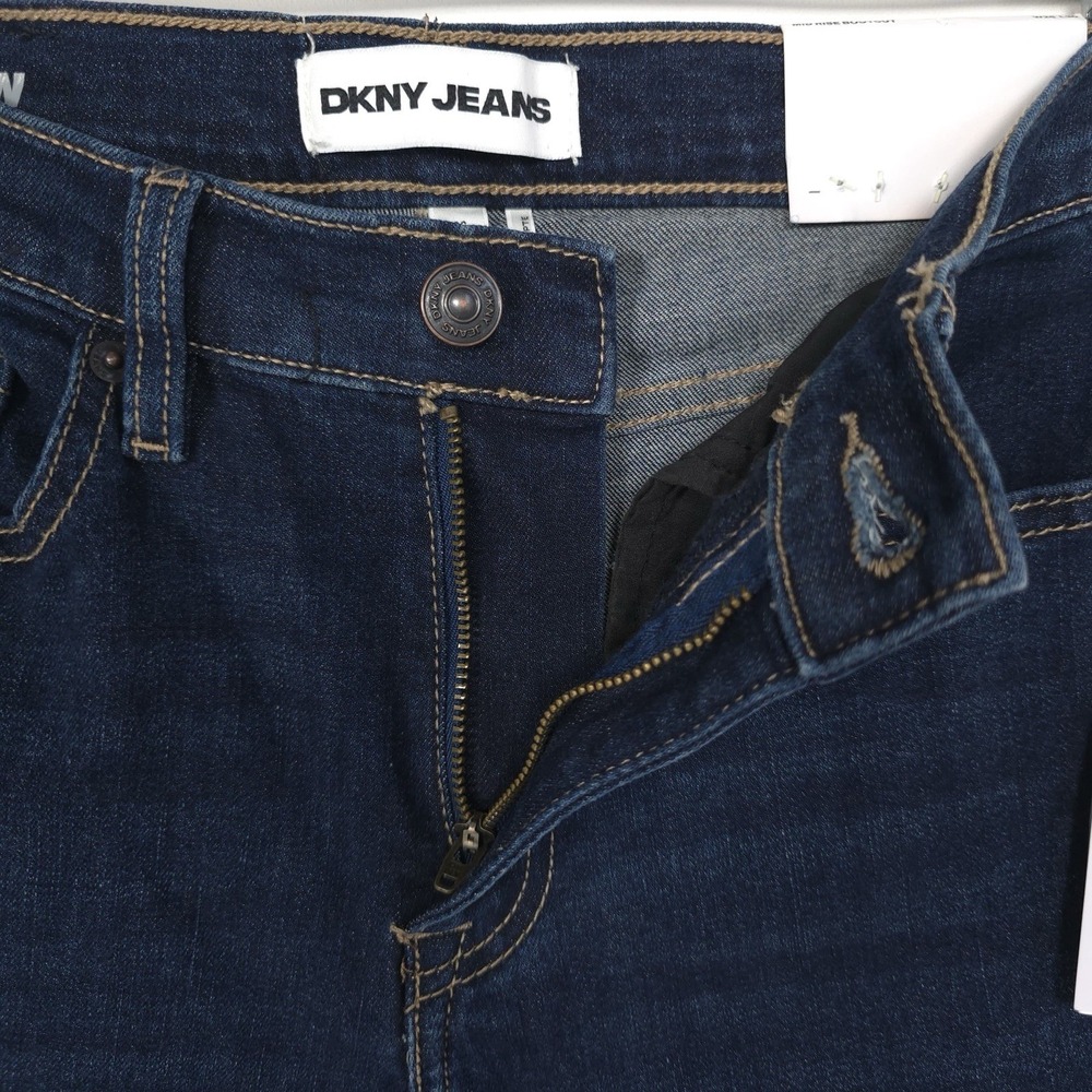 DKNY JEANS Women's 26 New Jeans Flare Stretch LUDLOW Mid Rise Demi Bootcut Egypt - Picture 11 of 15